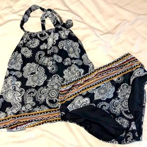 turquoise couture swimwear